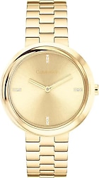 Calvin Klein Twisted Bezel CK25100094 Altın Kadın Kol Saati