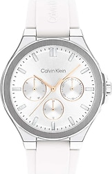 Calvin Klein Vibrancy CK25100106 Silikon Kordon Beyaz Kadın Kol Saati