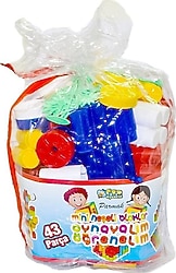 Can Oyuncak Mini Neşeli Bloklar 43 Parça HC1012