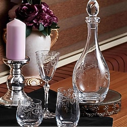 Canba Bellina Sade 61 Parça 12 Kişilik Kristal Su Takımı