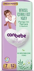 Canbebe 7 Numara XX Large 52'li Bebek Bezi