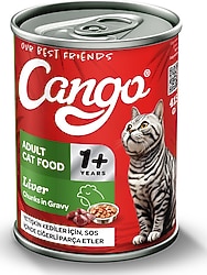 Cango Ciğerli 415 gr Yetişkin Konserve Kedi Maması