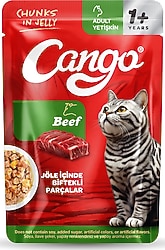 Cango Jelly Biftekli 80 gr Yetişkin Kedi Yaş Maması