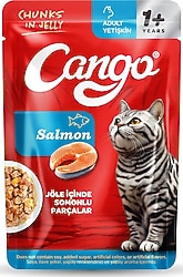 Cango Jelly Somonlu 80 gr Yetişkin Kedi Yaş Maması