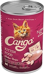Cango Tavuklu 415 gr Yavru Konserve Kedi Maması