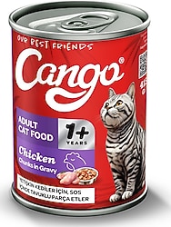 Cango Tavuklu 415 gr Yetişkin Konserve Kedi Maması