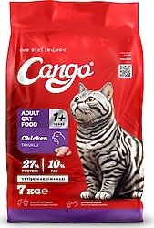 Cango Tavuklu 7 kg Yetişkin Kedi Maması