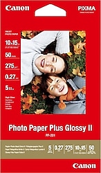 Canon 4x6 Plus Glossy II PP-201 50 Sayfa Orijinal Fotoğraf Kağıdı