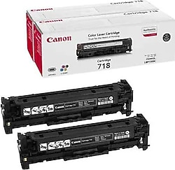 Canon CRG-718BK 2'li Siyah Toner