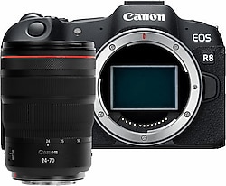 Canon EOS R8 + 24-70mm Lens Aynasız Fotoğraf Makinesi Fiyatları