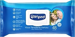 Canped 48'li 10 Adet Vücut Temizleme Havlusu