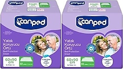 Canped 60x90 cm 30'lu 2 Paket Yatak Koruyucu Örtü