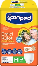 Canped Emici Külot Orta Boy M 24'lü Hasta Bezi