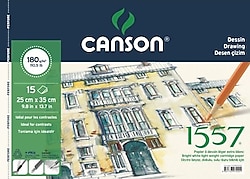 Canson 1557 25x35 180 gr 15 Yaprak Resim Defteri