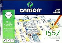 Canson 1557 35x50 180 gr 15 Yaprak Resim Defteri