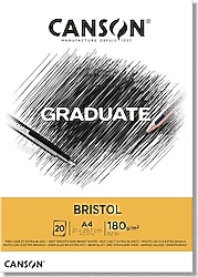 Canson Graduate Bristol A4 180 gr 20 Sayfa Blok