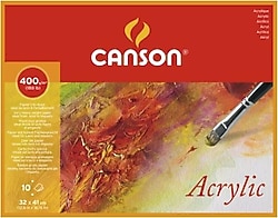 Canson Montval Akrilik Ve Suluboya Blok 32x41 cm 400 gr 10 Sayfa
