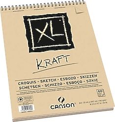 Canson XL A4 90 gr 60 Yaprak Kraft Defter