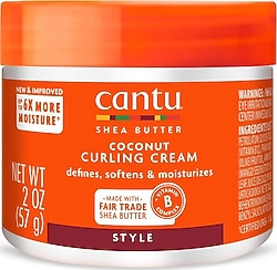 Cantu Coconut Bukle Belirginleştirici 57 gr Durulanmayan Saç Kremi