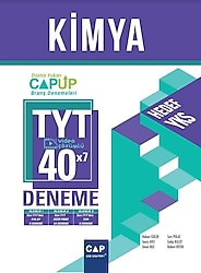 Çap Yayınları TYT Kimya 40x7 Up Deneme
