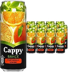 Cappy Bahçe 330 ml 12'li Paket Portakal Meyve Suyu