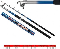 Captain 1740 Dorado 70-150 gr Atar 300 cm Teleskopik Kamış