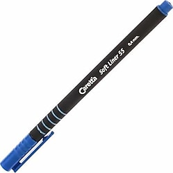 Caretta Softliner 55 0.4 mm Keçeli Kalem Koyu Mavi