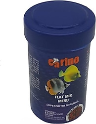 Carino Flat Mix Menu Granulat Renklendirici 100 ml Balık Yemi