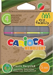 Carioca Eco Family 4'lü Fosforlu Kalem Seti