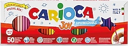 Carioca Joy Süper Yıkanabilir 50'li Keçeli Kalem Seti