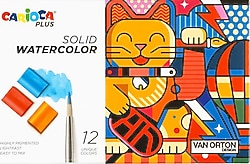 Carioca Plus 12'li Tablet Sulu Boya