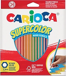 Carioca Supercolor 24'lü Kuru Boya Seti