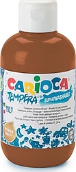 Carioca Süper Yıkanabilir 250 ml Kahverengi Tempera Boyası