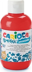 Carioca Süper Yıkanabilir 250 ml Kırmızı Tempera Boyası