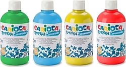 Carioca Tempera Yıkanabilir 500 ml Ana 4 Renk Boya