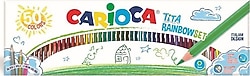 Carioca Tita Gökkuşağı 50'li Kuru Boya Seti