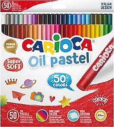 Carioca 50'li Yağlı Pastel Boya