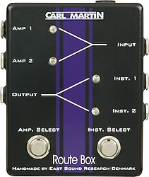 Carl Martin Route Box ABY Gitar Pedalı