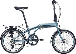 Carraro Flexi 106 V Antrasit-Siyah-Sarı 6 Vites 20 Jant Katlanır Bisiklet