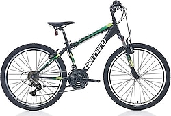 Carraro Speed 241 MD Siyah-Yeşil 21 Vites 24 Jant Dağ Bisikleti