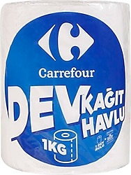 Carrefour 2 Katlı Dev 1 kg Kağıt Havlu
