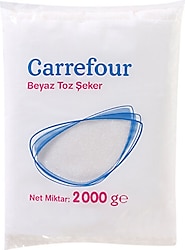 Carrefour Toz Şeker 2 kg