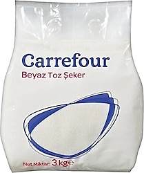 Carrefour Toz Şeker 3 kg
