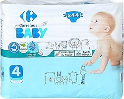 Carrefour Baby 4 Numara Maxi 44'lü Bebek Bezi