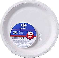 Carrefour Kağıt Tabak 10'lu