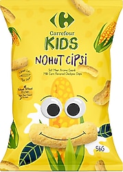 Carrefour Kids Süt Mısırlı Nohut Cipsi 56 gr