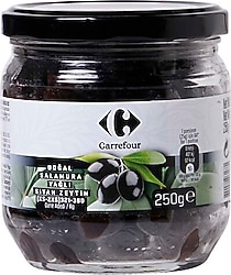 Carrefour Salamura 250 gr XS (321-380) Salamura Siyah Zeytin