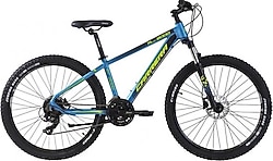 Carrera 2765 M7-2000 V 27 Jant 21 Vites Mavi-Lime Erkek Dağ Bisikleti