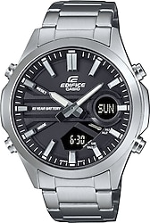 Casio Edifice EFV-C120D-1ADF Çelik Kordon Gri Erkek Kol Saati