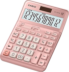 Casio DF-120FM-PK Pembe 12 Haneli Masaüstü Hesap Makinesi